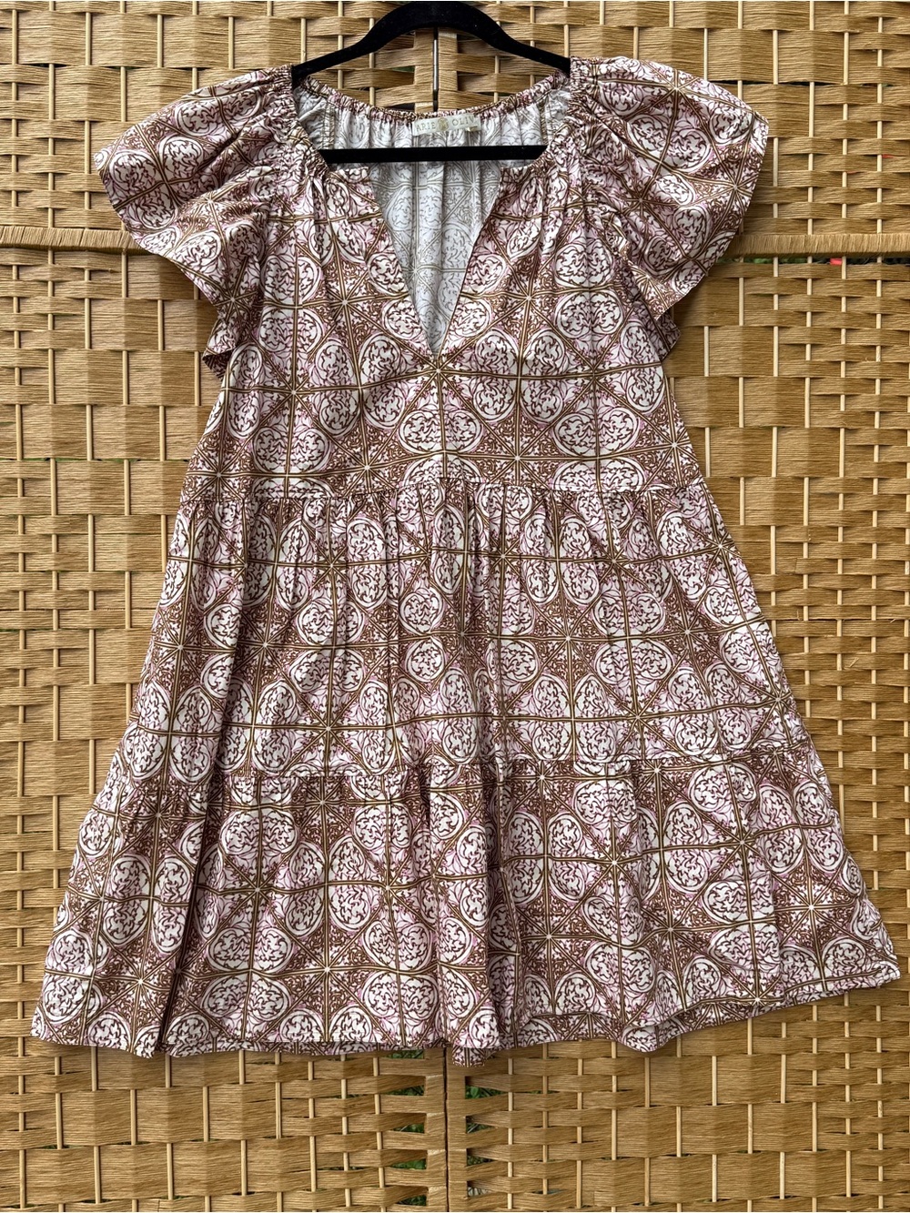 Marie Oliver Kara Mini Dress in Nouveau Mosaic Women’s Medium